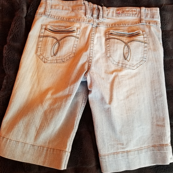 Bongo Light Denim Bermuda Shorts - Picture 6 of 8